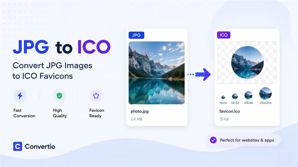 JPG to ICO converter preview